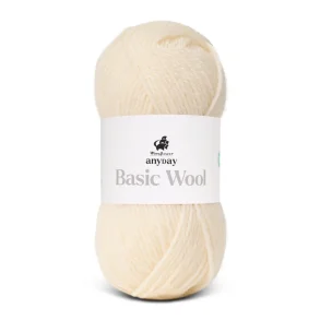 Basic wool, R�hvid