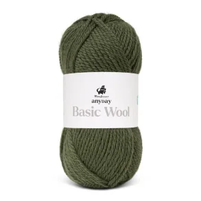 Basic wool, Armygr�n