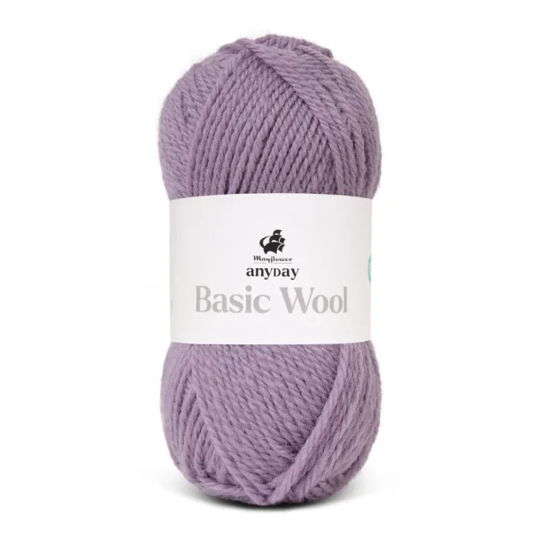 Basic wool, St�vet lilla