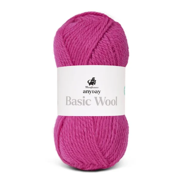 Basic wool, Pink