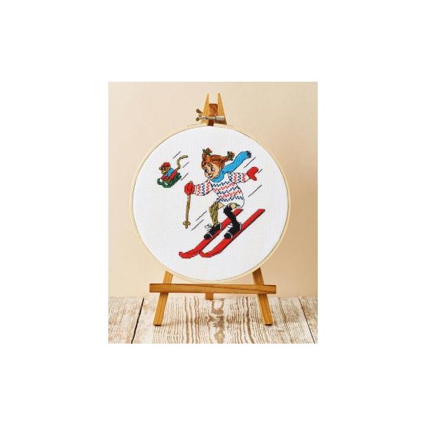 Pippi p� ski, billede