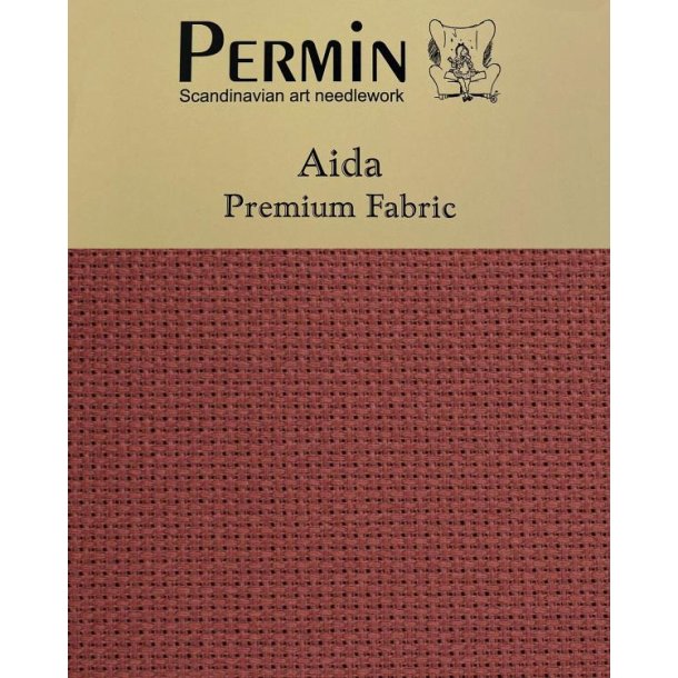 Aida 14"/5,4thr, Raspberry chocolate