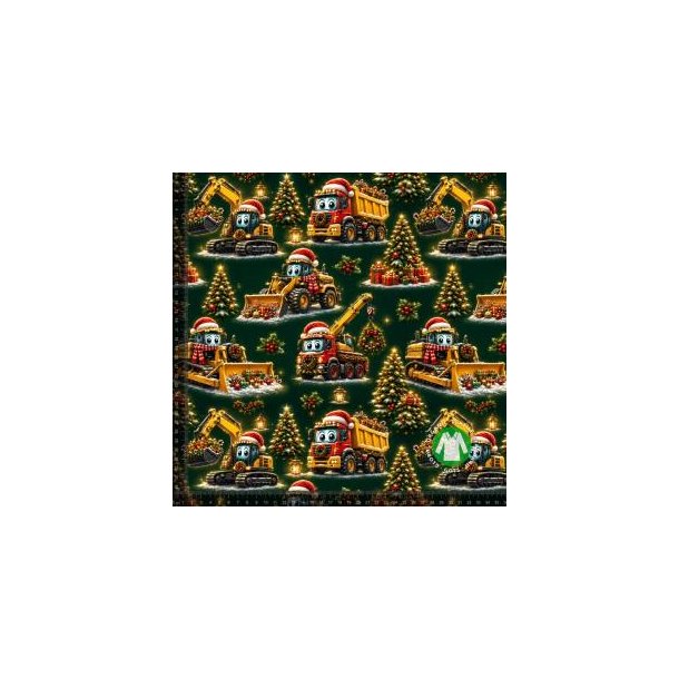 �kotex bomulds jersey, Julemaskiner