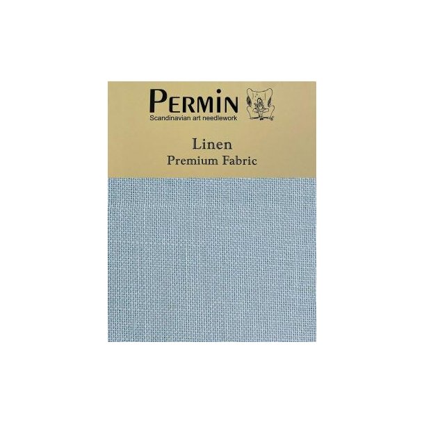 Linen 28"/11thr, Touch of blue