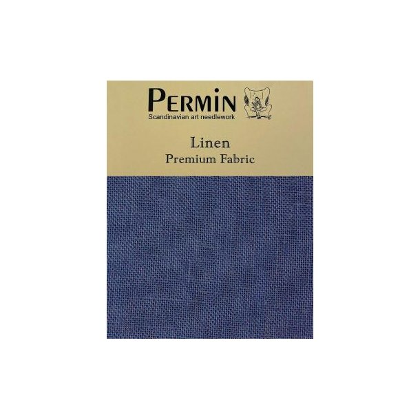 Linen 28"/11thr, Nordic blue