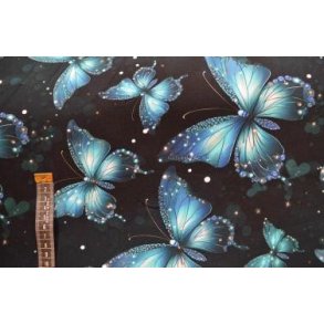 �kotex bomulds jersey, Sommerfugle