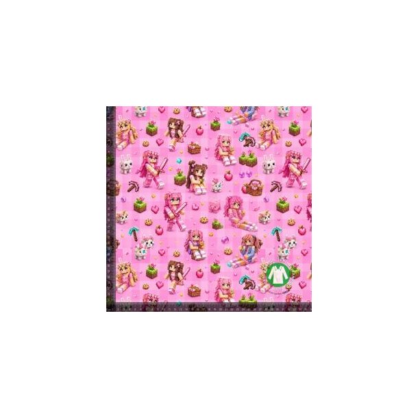 �kotex bomulds jersey, Pixel piger