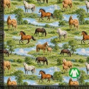 �kotex bomulds jersey, Hest og f�l