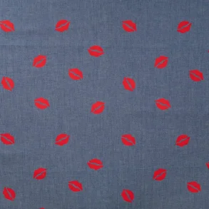Chambray Print Kiss
