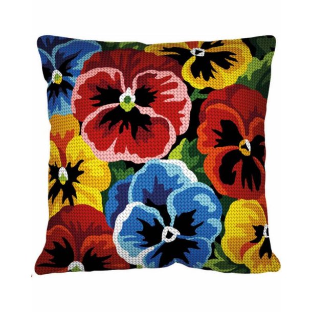 Stramaj pude, Stedmoderblomster