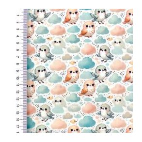 Poplin digital, Sunny clouds