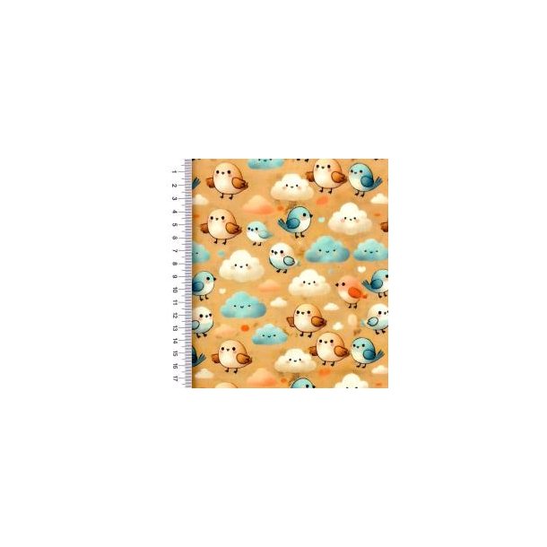 Poplin digital, Sunny clouds
