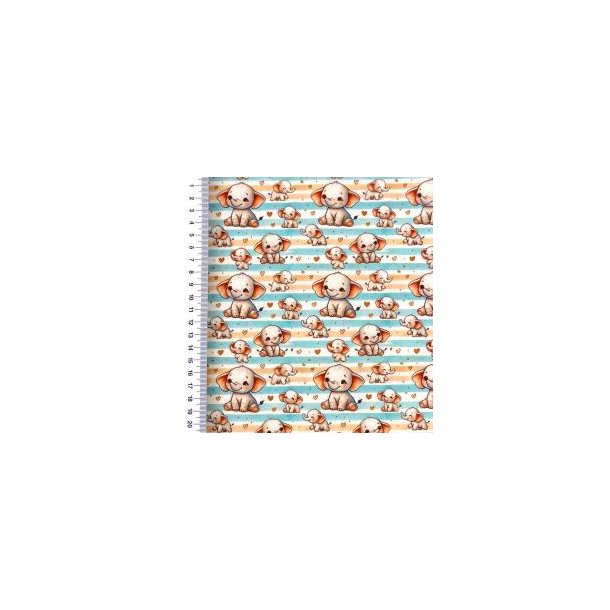 Poplin digital, Elefant