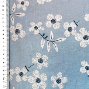 Chambray Flowers, Jeans