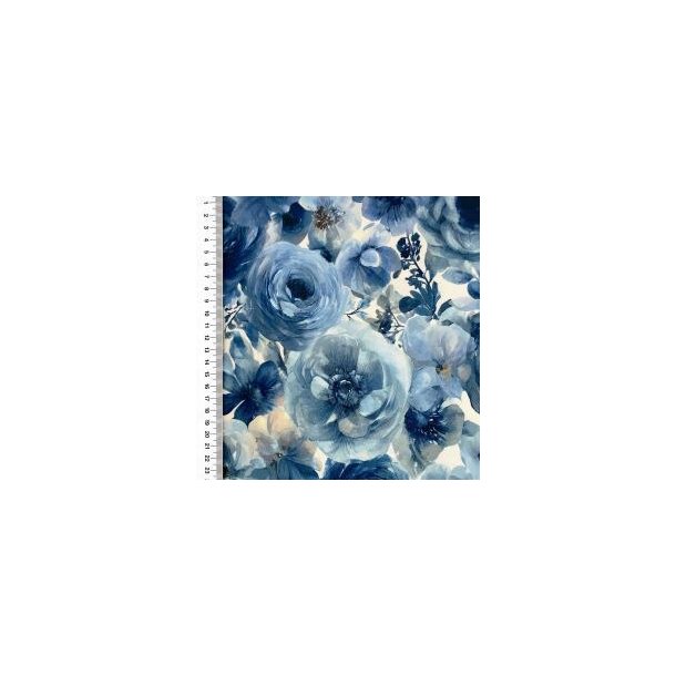 Viscose Heavy jersey digital, Flowers