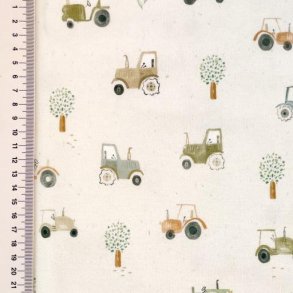 �kotex bomulds jersey, Traktor