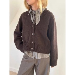 Chunky mouline cardigan