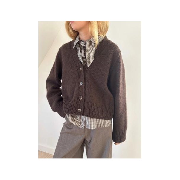 Chunky mouline cardigan