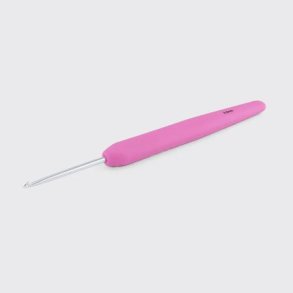 Knitpro waves 2,0 h�klen�l 2,50mm R�dlilla