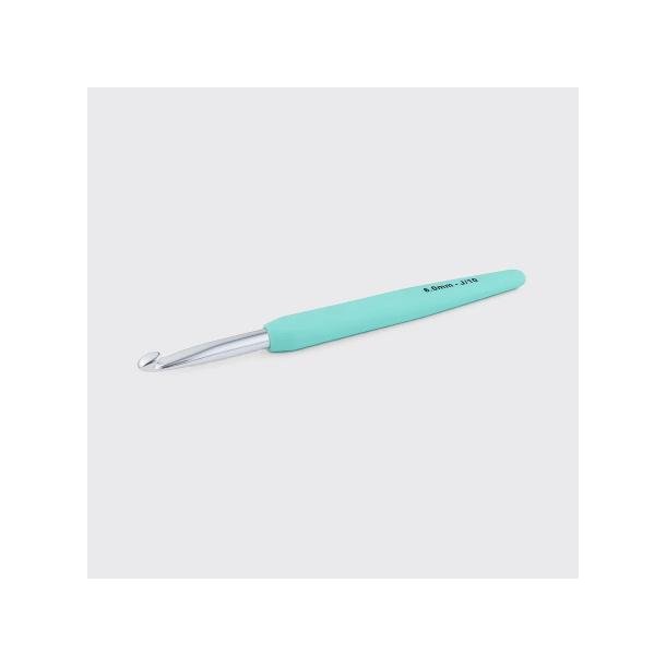 Knitpro waves 2,0 h�klen�l 6mm, Gr�n