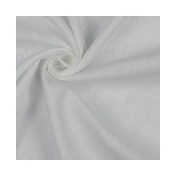 Linen washed 170g/m2, White