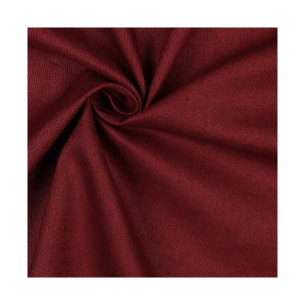 Linen washed 170g/m2, Bordeaux