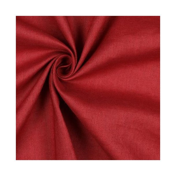 Linen washed 170g/m2, Wine red