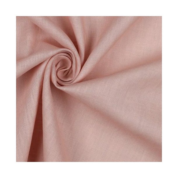 Linen washed 170g/m2, Light rose