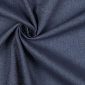 Linen washed 170g/m2, Jeans