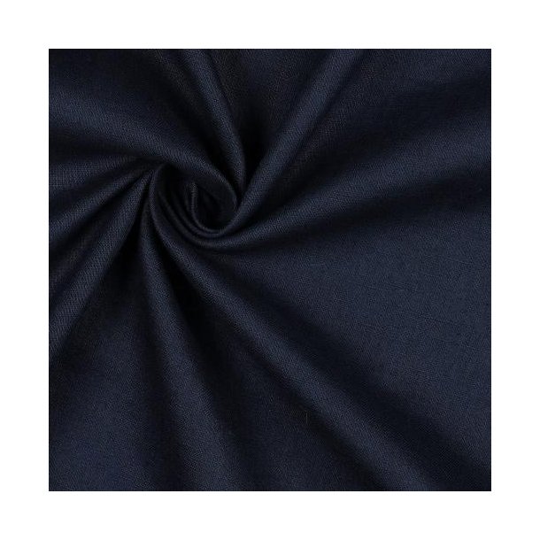 Linen washed 170g/m2, Navy