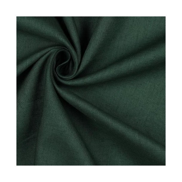 Linen washed 170g/m2, Forest green