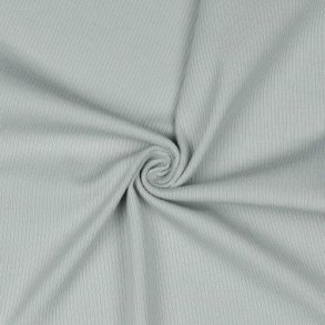 Rib jersey Light grey