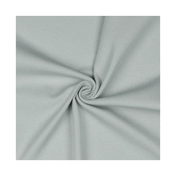 Rib jersey Light grey
