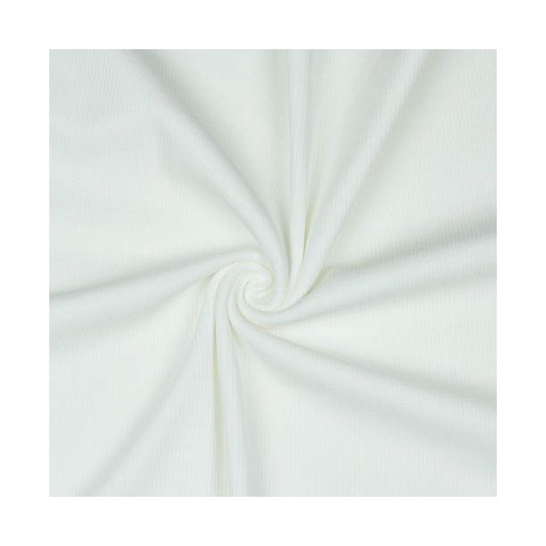Rib jersey White