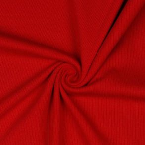 Rib jersey Red