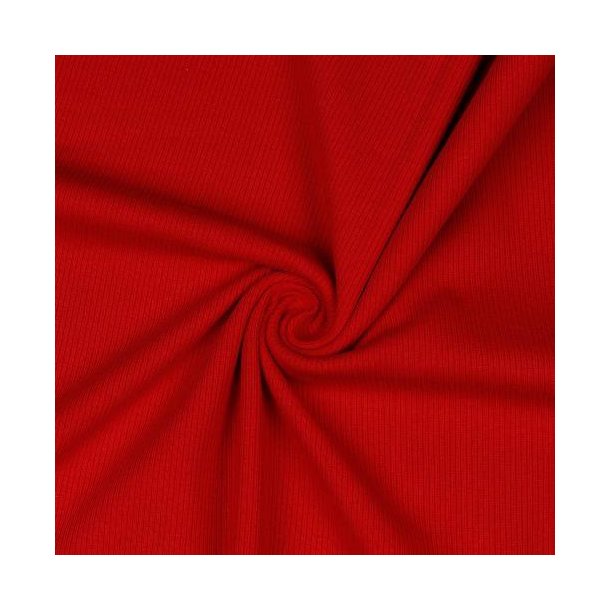 Rib jersey Red