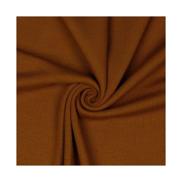Rib jersey Cognac