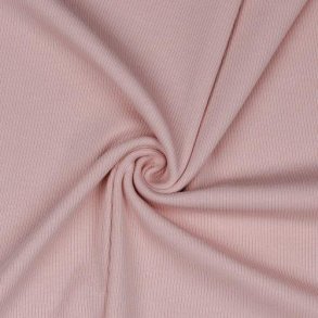 Rib jersey Light rose