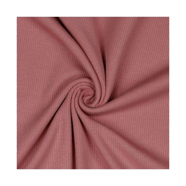 Rib jersey Blush