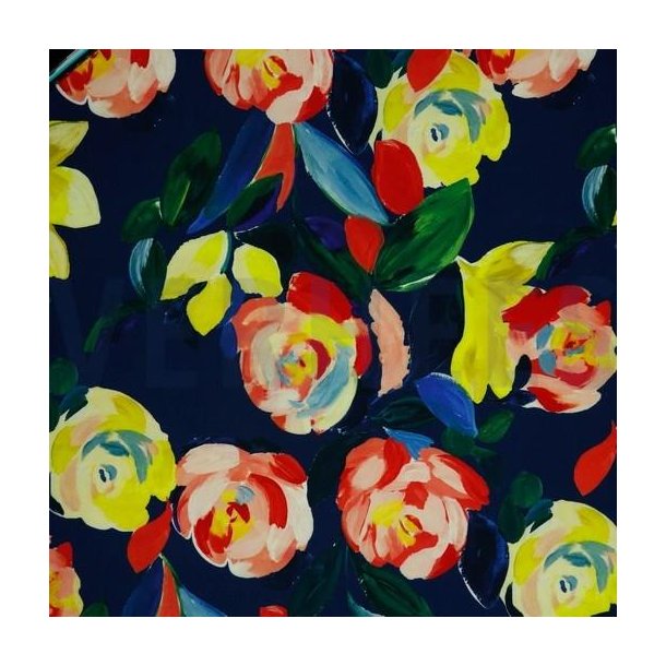 Viscose m/digitalprint