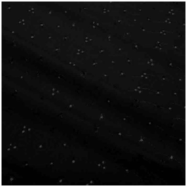 Broderi anglaise Sort