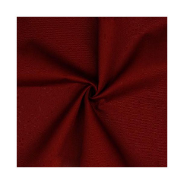 Bomulds twill, Bordeaux