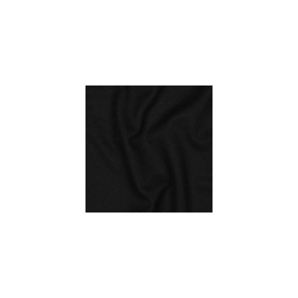 Viscose gabardine brushed stretch, Black