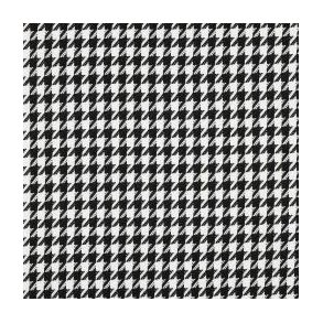 Pepita tern, Sort/hvid