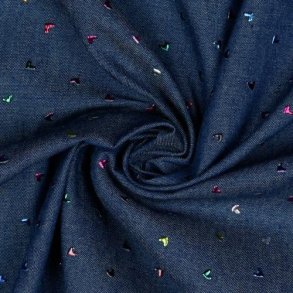 Jeans Multicolour foil, Blue