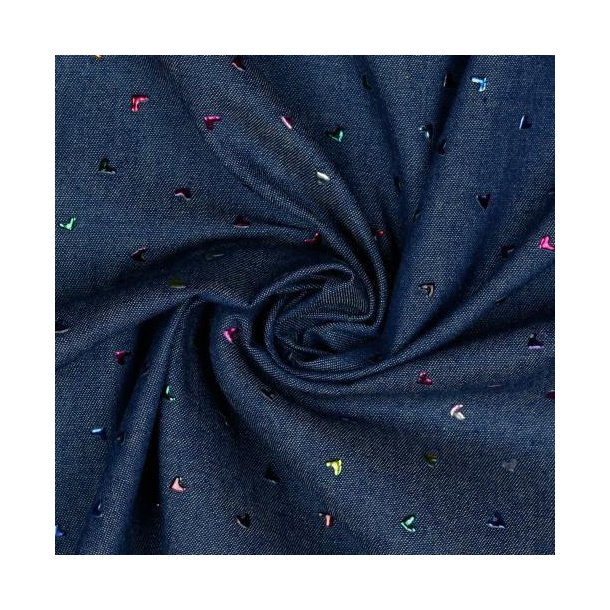 Jeans Multicolour foil, Blue