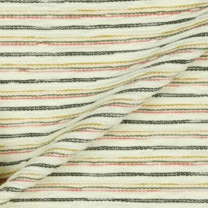Waffel knitted stripe, Multicolour