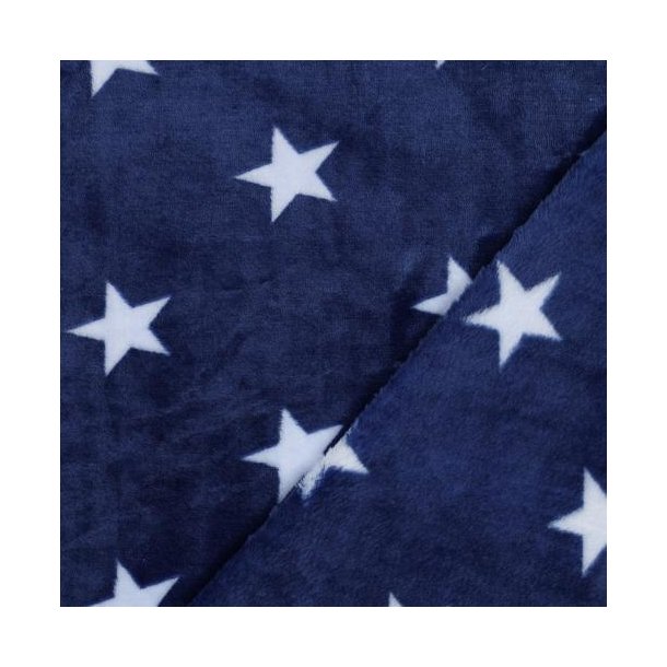 Fleece Stars, Blue/light blue