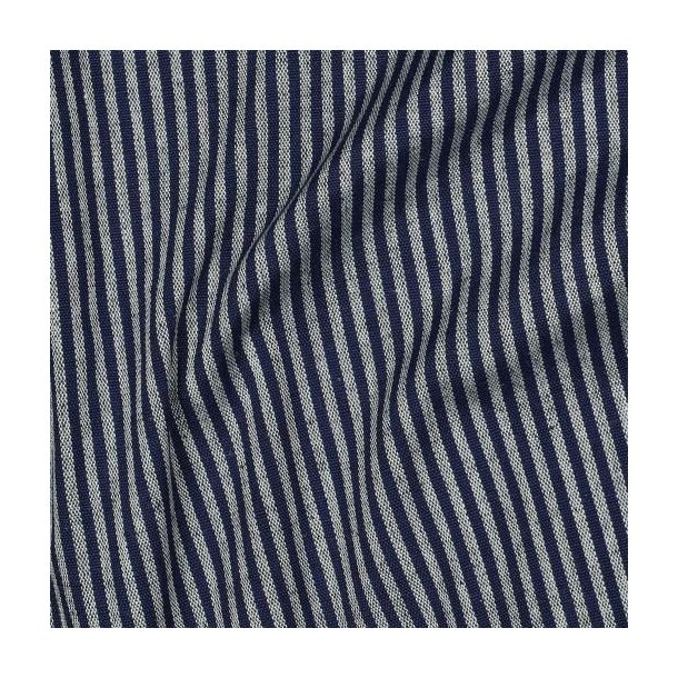 Jacquard yarn dyed stripes, Navy