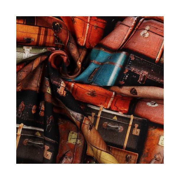 Canvas digital Suitcases, Orange